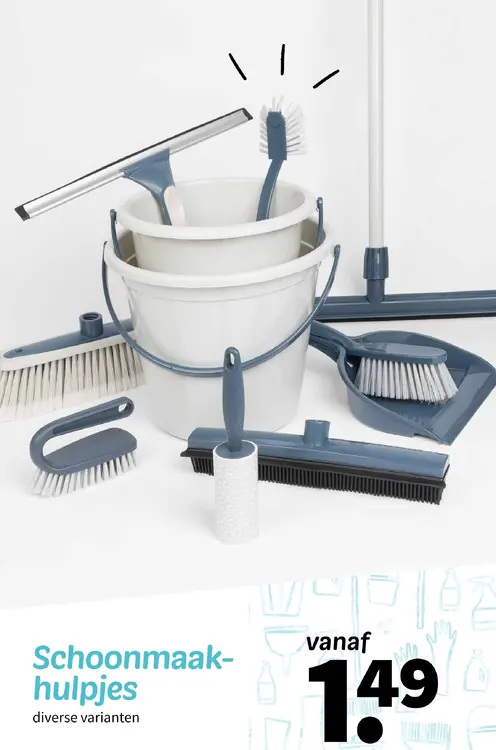 Promotie: Schoonmaakhulpjes