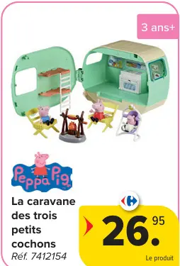 Offre: La caravane des trois petits cochons