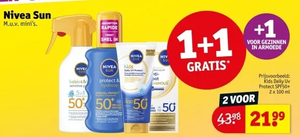 Aanbieding: Nivea Sun