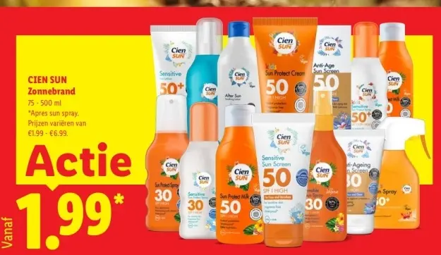 Aanbieding: Zonnebrand