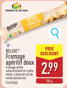 Offre: Fromage apéritif doux