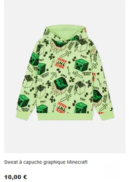 Offre: Sweat à capuche graphique