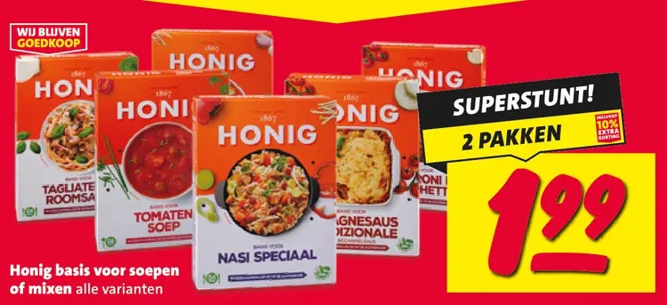 Aanbieding: Honig basis voor soepen of mixen