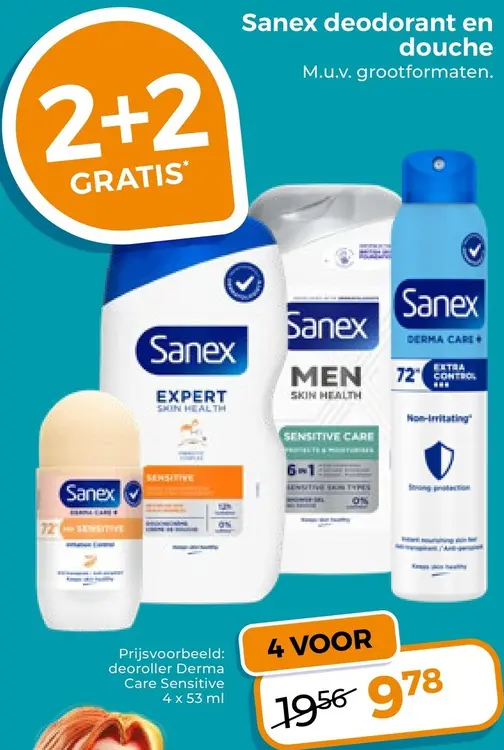 Aanbieding: Deoroller Derma Care Sensitive