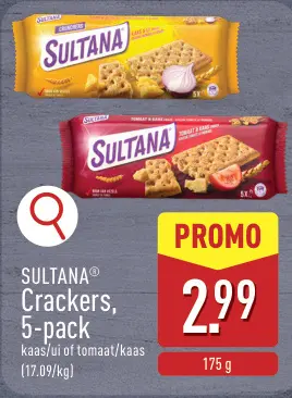 Promotie: Crackers, 5-pack