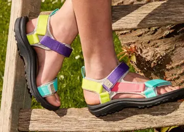 Aanbieding: Muyters sandalen zwart textiel