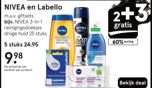 Aanbieding: NIVEA en Labello