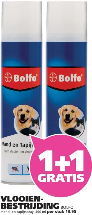Aanbieding: Bolfo Mand- en tapijtspray