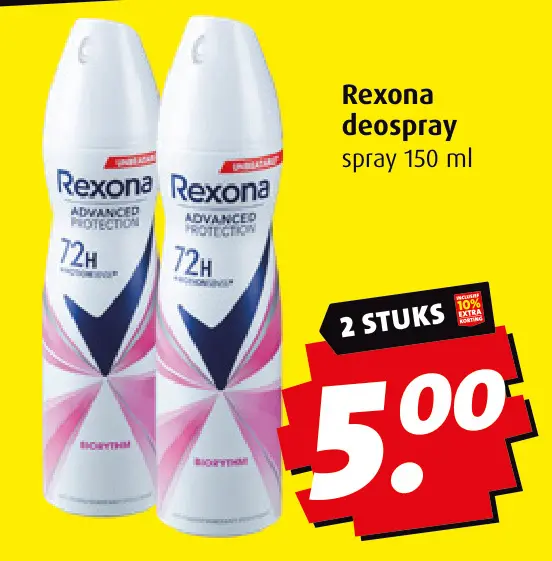 Aanbieding: Rexona deospray