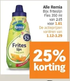 Aanbieding: Friteslijn