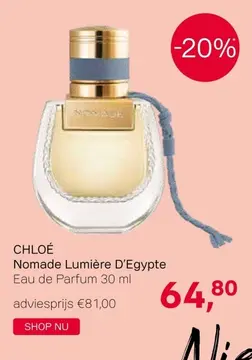 Aanbieding: Nomade Lumière D'Egypte
