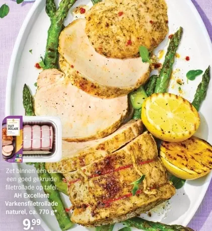 Aanbieding: Varkensfiletrollade naturel