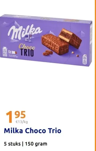 Aanbieding: Milka Choco Trio