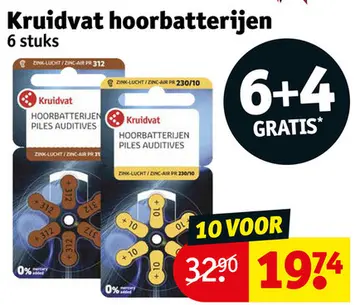 Aanbieding: Hoorbatterijen