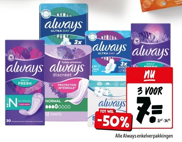Aanbieding: Always
