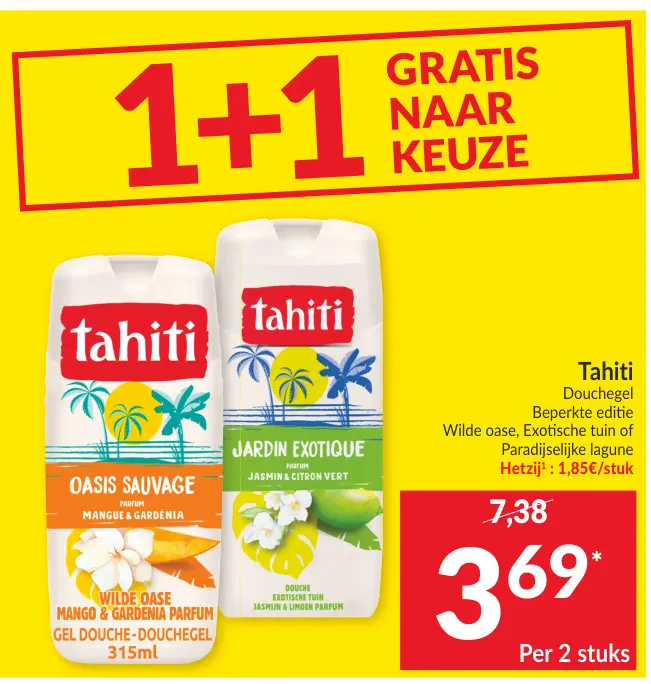 Promotie: Douchegel