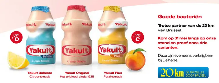 Promotie: Yakult Balance, Yakult Original, Yakult Plus