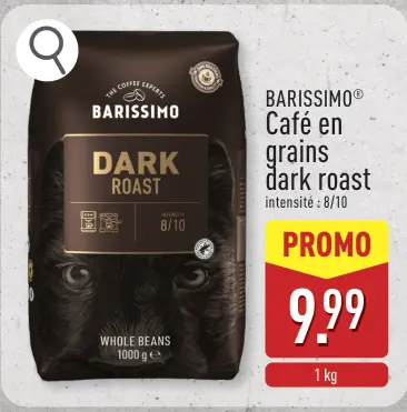Offre: Café en grains dark roast