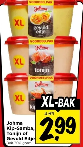 Kip-Samba, Tonijn of Gevuld Eitje