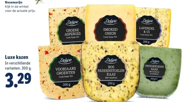 Aanbieding: Luxe kazen