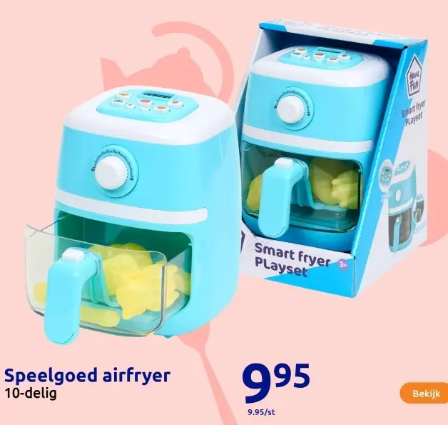 Aanbieding: Speelgoed airfryer