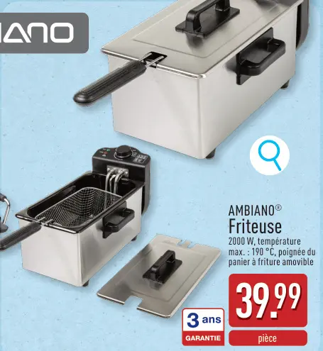 Offre: Friteuse