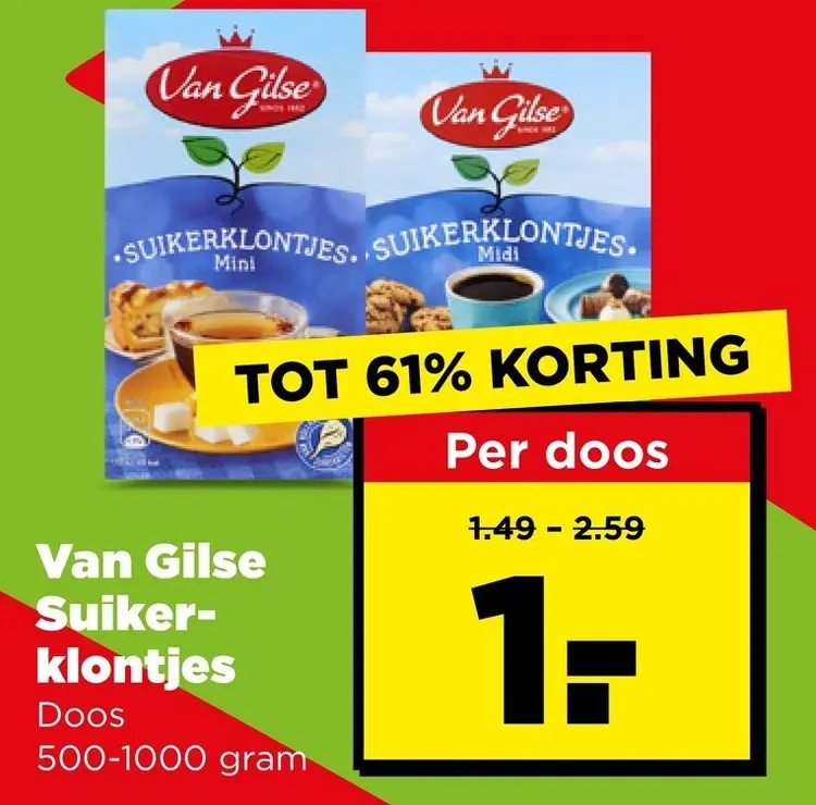 Aanbieding: Suikerklontjes