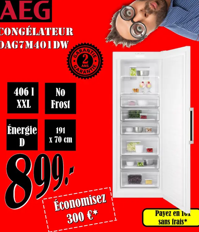 Offre: Congélateur dag7m401dw