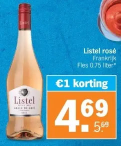 Aanbieding: Listel rosé