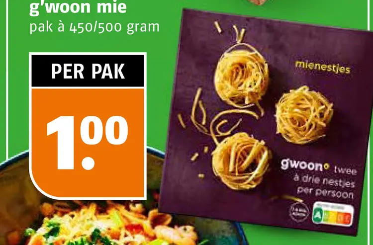 Aanbieding: mie
