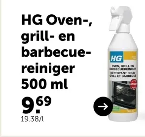 Promotie: Oven-, grill- en barbecue-reiniger