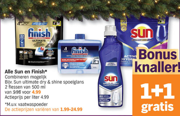 Aanbieding: Sun ultimate dry & shine spoelglans