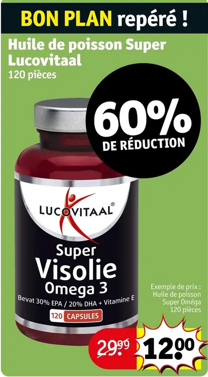 Offre: Huile de poisson Super