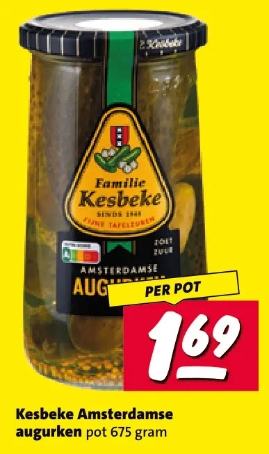 Aanbieding: Amsterdamse augurken