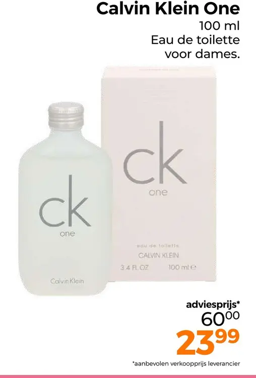 Aanbieding: Calvin Klein One