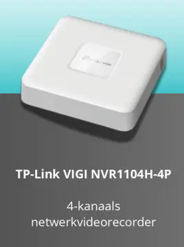 Aanbieding: TP-Link VIGI NVR1104H-4P