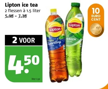 Aanbieding: Lipton ice tea