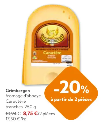 Offre: Grimbergen Caractère