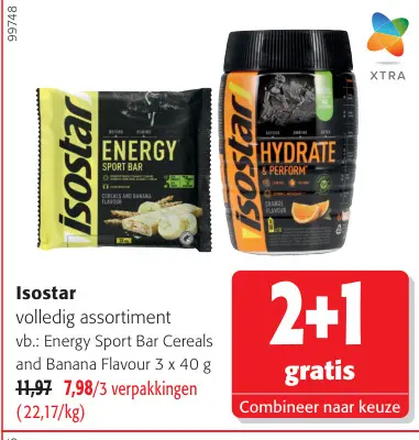 Promotie: Isostar volledig assortiment