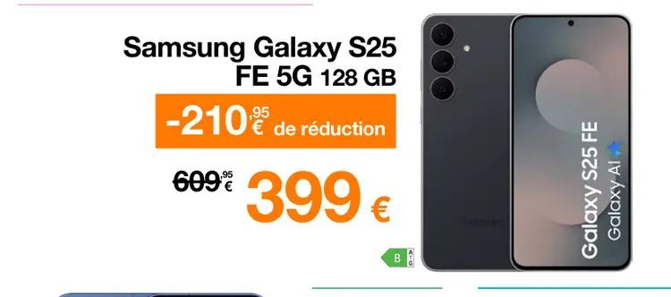Offre: Galaxy S25 FE 5G