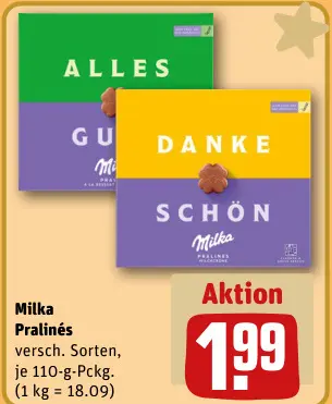 Aanbieding: Pralinés