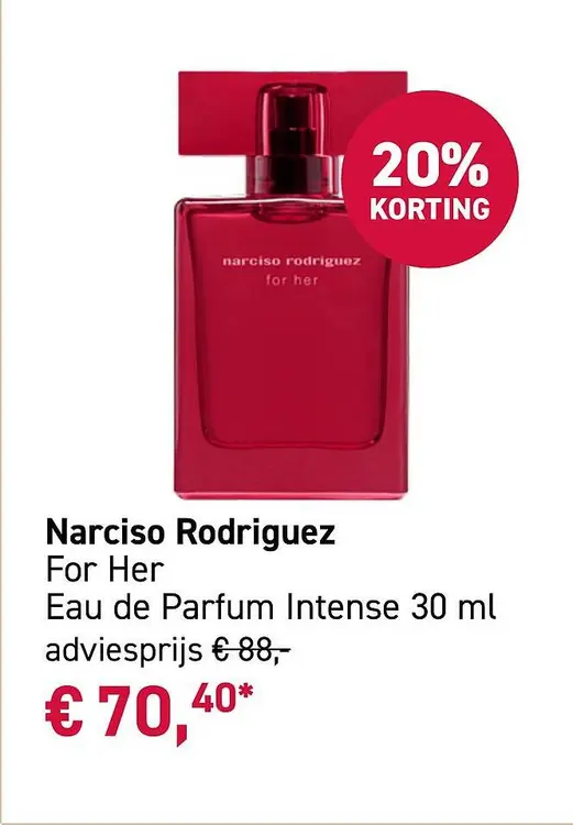 Aanbieding: Narciso Rodriguez For Her