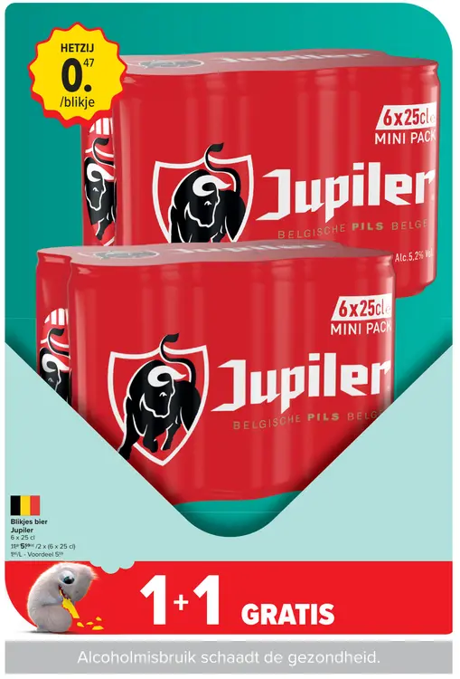 Promotie: Blikjes bier