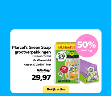 Aanbieding: Marcel's Green Soap grootverpakkingen