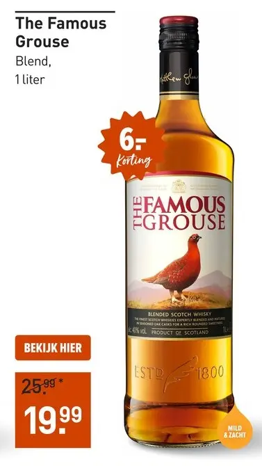 Aanbieding: The Famous Grouse