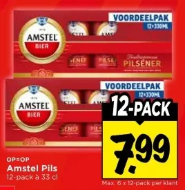 Aanbieding: Amstel Pils