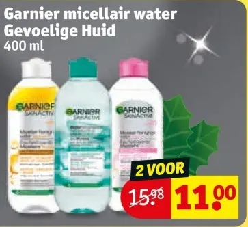 Aanbieding: micellair water