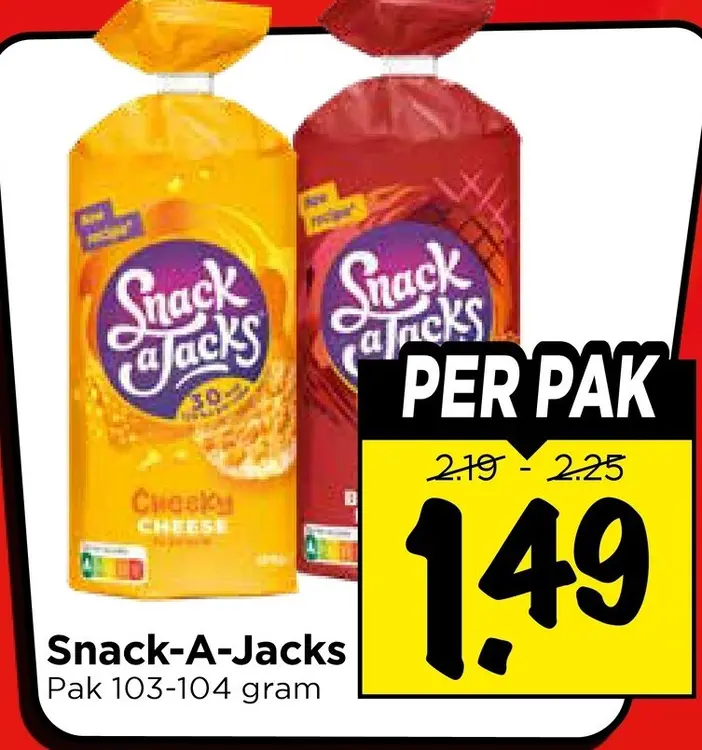 Aanbieding: Snack-A-Jacks
