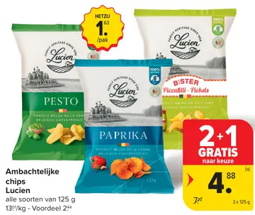 Aanbieding: Ambachtelijke chips