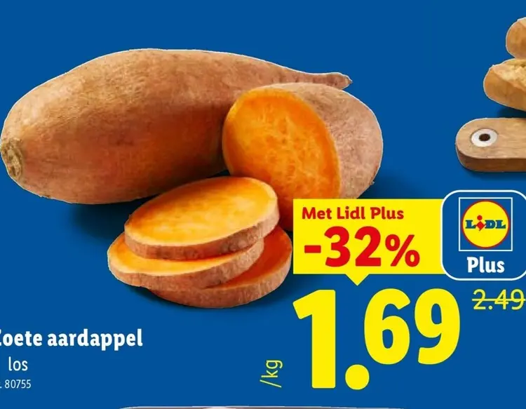 Promotie: Zoete aardappel